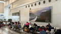 Airport Advertising - Lightboxes (Check-in Hall), NAIA Terminal 3, Manila Philippines - site photograph