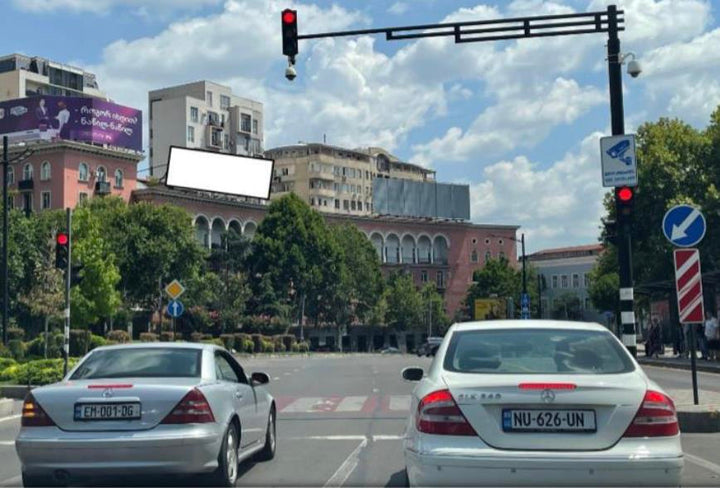 Rooftop Billboard (OOH), Kostava Street, Near Mac Donalds, Tbilisi, Georgia