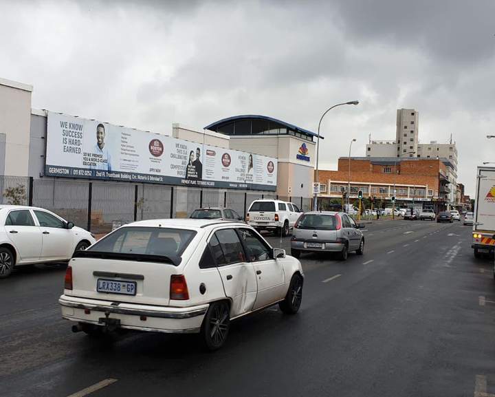 Golden Walk Wall Sign, Germiston