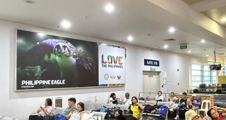 Airport Advertising - Lightboxes (Boarding Hall), NAIA Terminal 3, Manila Philippines