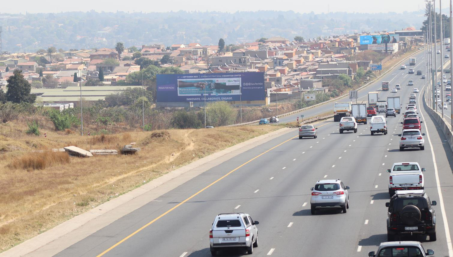 N3 highway, Linbro A billboard Johannesburg