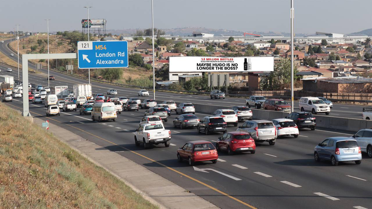 N3 highway, Linbro Park / Alexandra B billboard Johannesburg