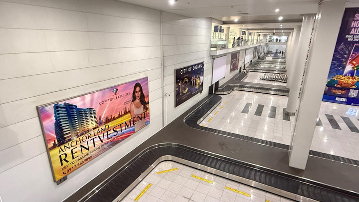 Airport Advertising - Lightboxes (Baggage Claim), NAIA Terminal 3, Manila Philippines