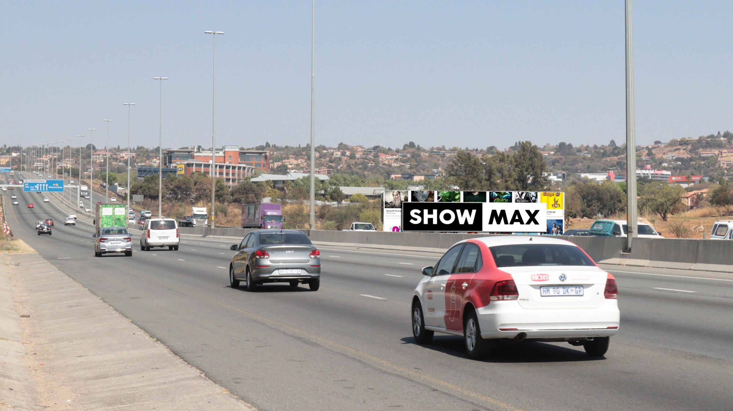 N1 highway, Roodepoort B billboard Roodepoort