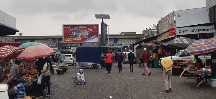 Diepkloof Taxi Rank Billboard (Return Face), Soweto