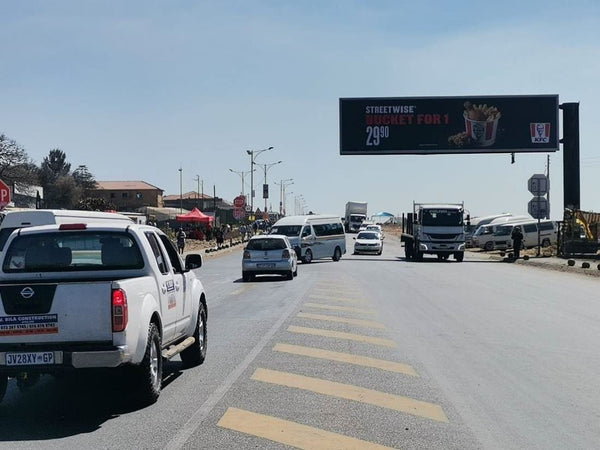 Leratong Hospital Billboard (Kagiso, Return Face), Krugersdorp