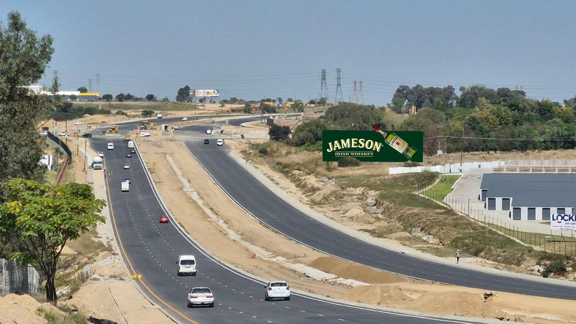 Steyn City Wrap Drivers Right billboard Johannesburg
