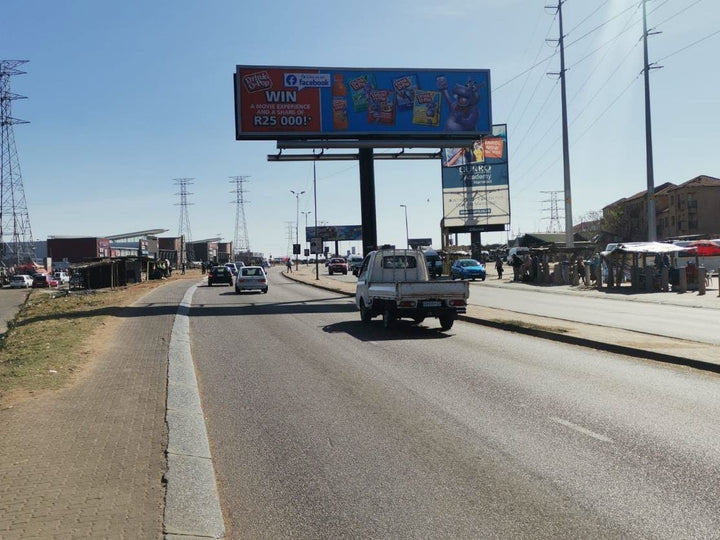 Tshwane Mall Billboard (Mamelodi, Return Face), Pretoria