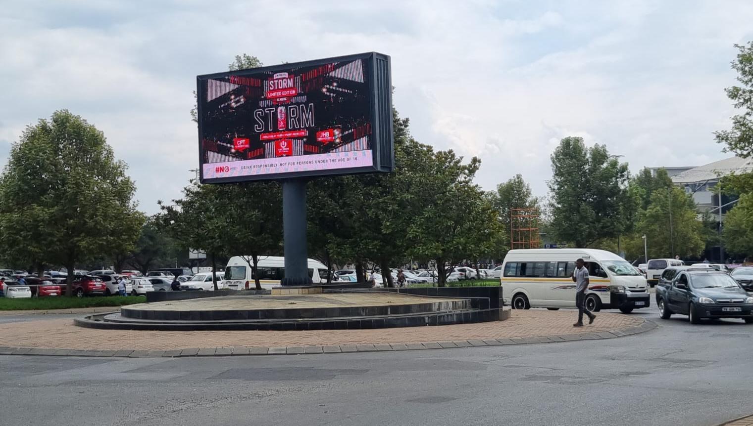 Maponya Mall Entrance Digital Screen, Soweto