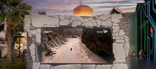 Combat Zone Screen, Boulevard World, Riyadh