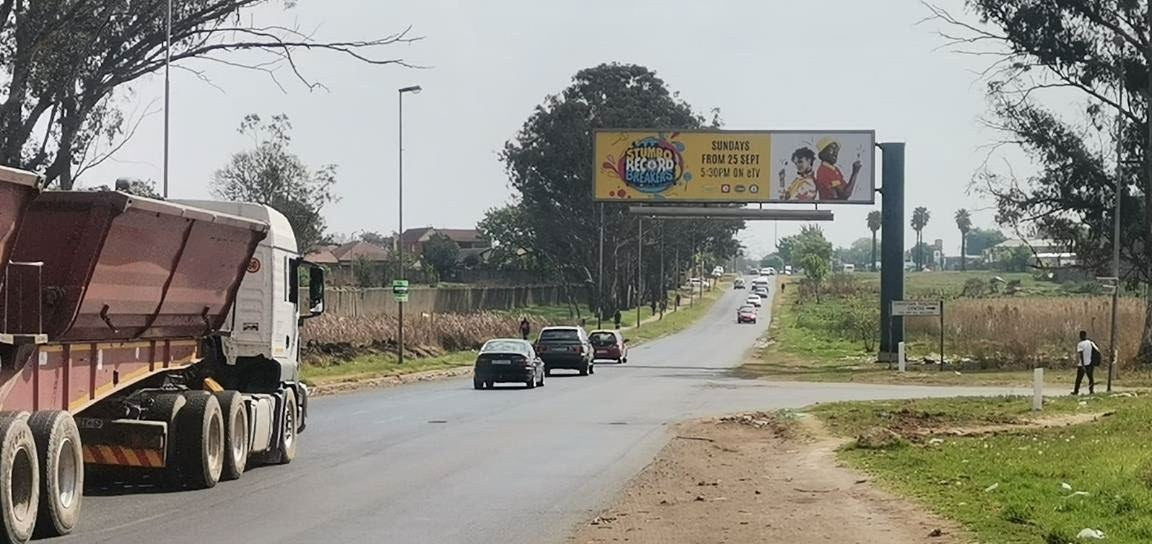 Actonville Billboard (Benoni, Entrance Face), Benoni