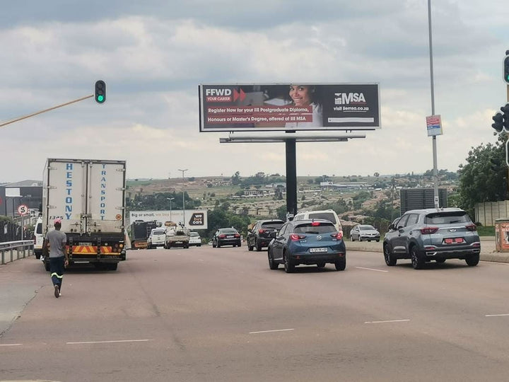 Cradlestone Mall Billboard (Hendrik Potgieter, Face B), Krugersdorp
