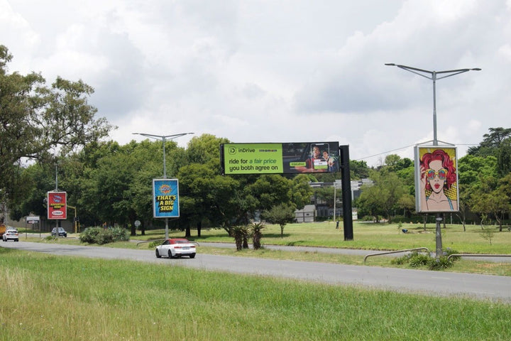 William Nicol Drive Billboard (Bryanston), Johannesburg