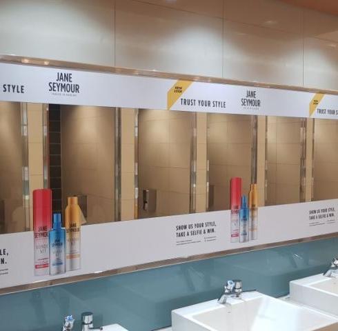 Blue Route Mall Washroom Mirror Media (Male), Cape Town