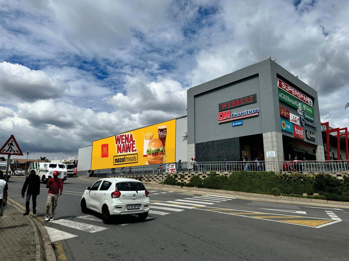 Birch Acres Mall Entrance Billboard, Tembisa
