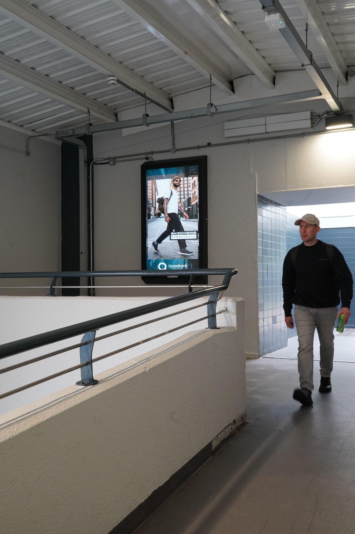 Quadrant digital screen, Swansea