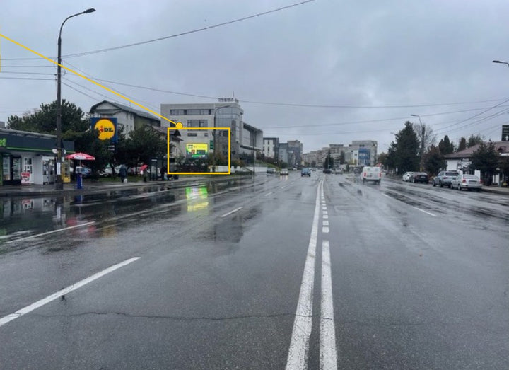 Pitesti B-dul. Petrochimistilor Digital LED Billboard, Romania
