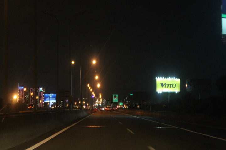 Pole Billboard, Approach road expressway HCM - Long Thành Dầu Giây VT12 (interchange vành đai 2 - district 9), Ho Chi Minh City
