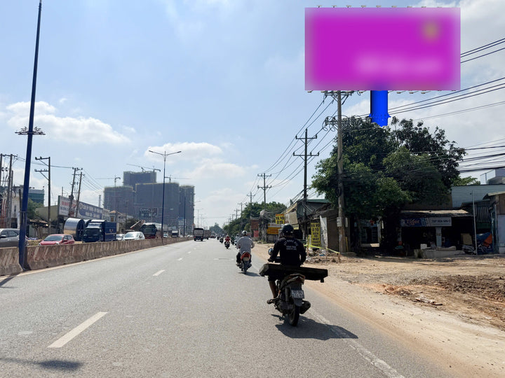 Pole Billboard, Interchange national highway 13 - Vành đai 3, ward Thuận An, Ho Chi Minh City