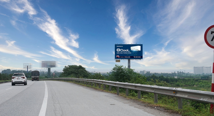 Pole Billboard, Point 7A: H1/155 Hà Nội Lạng Sơn - commune Phù Đổng - Hà Nội, Hanoi