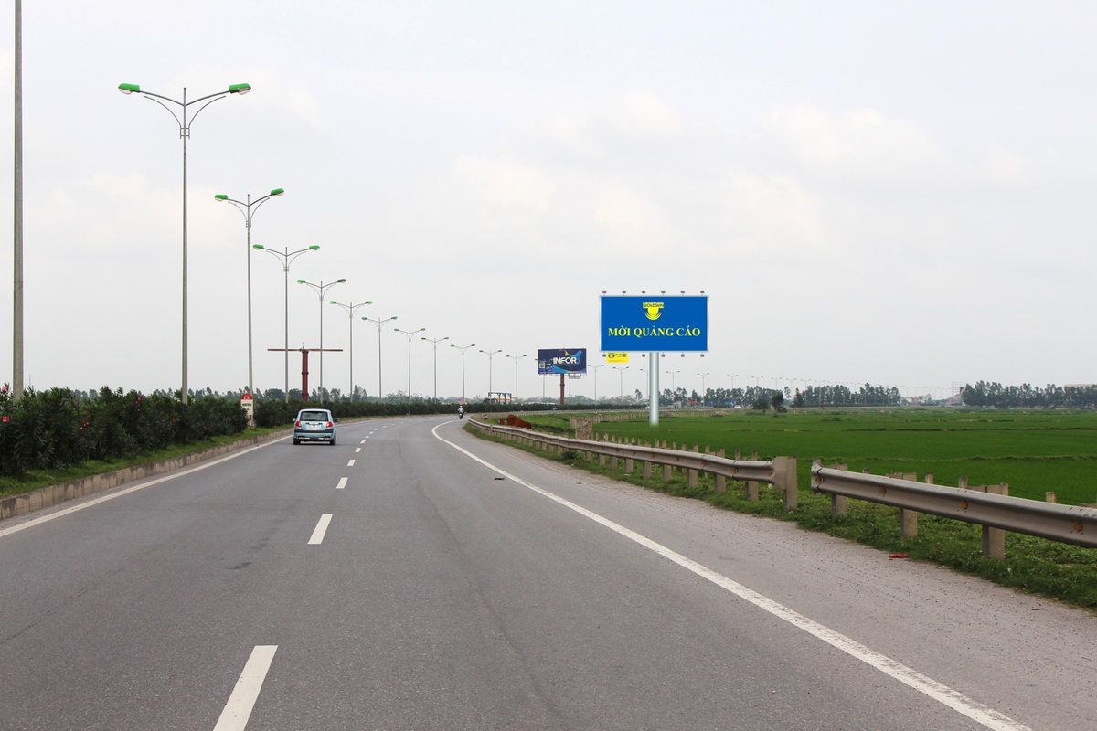 Pole Billboard, Position 17B, H3/km80, QL21B, commune Bình An, Ninh Binh
