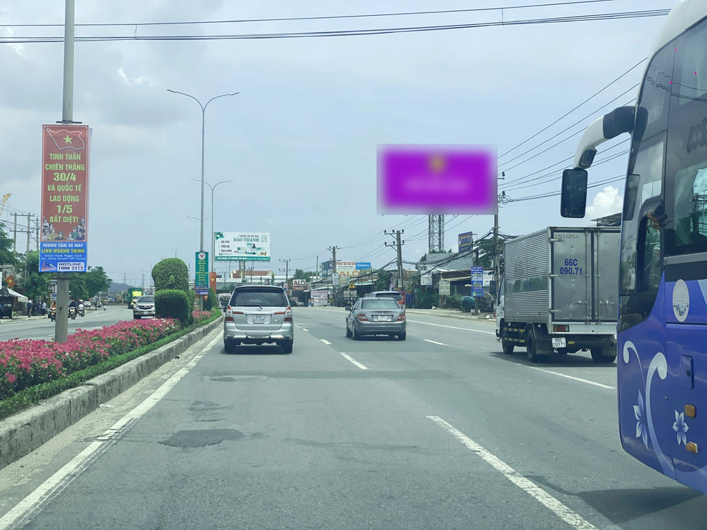 Pole Billboard, Position 2 KCN Mỹ Xuân - national highway 51 - Tân Thành, Bà Rịa Vũng Tàu, Ba Ria - Vung Tau