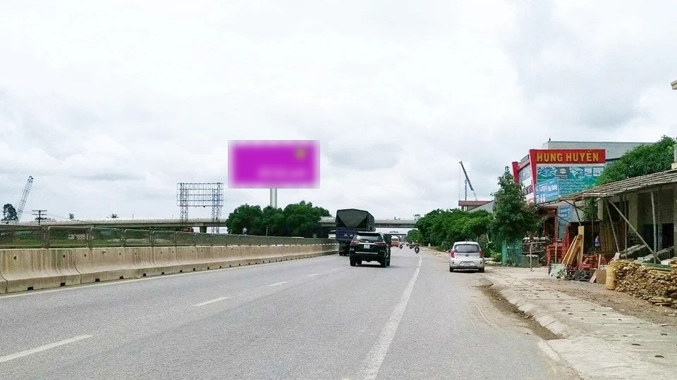 Pole Billboard, Position km449+200 QL1A, Nghi Long, Nghi Lộc, Nghe An