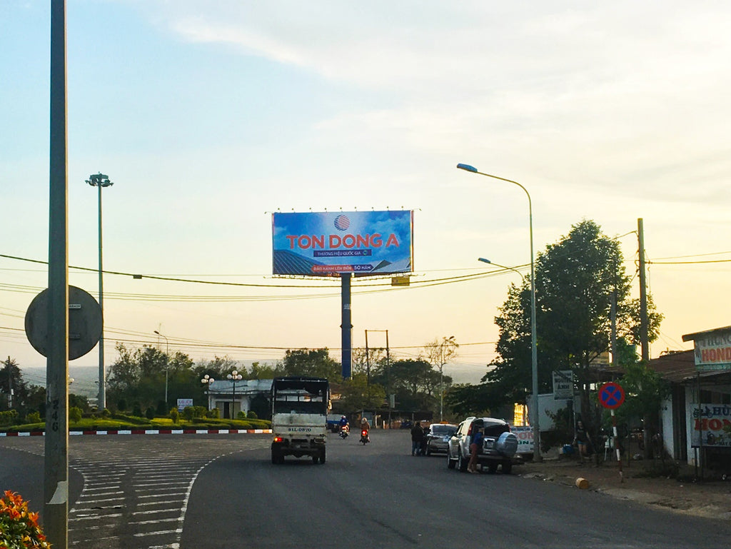 T-junction Hàm Rồng Gia Lai (Ngay roundabout giao nhau between QL14 and QL19), Vietnam