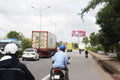 Toll station city Đông Hà, Vietnam