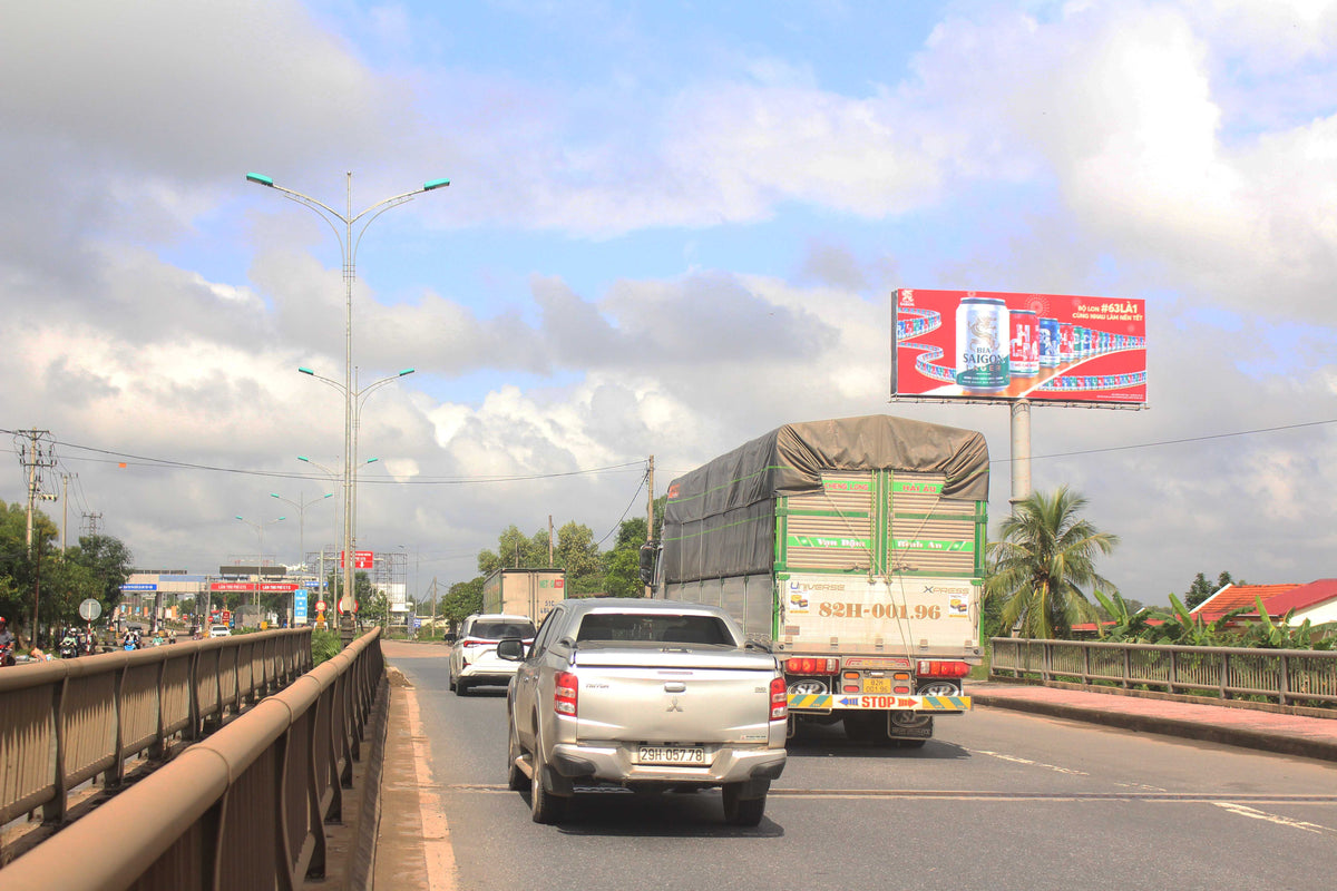 Toll station city Đông Hà, Vietnam