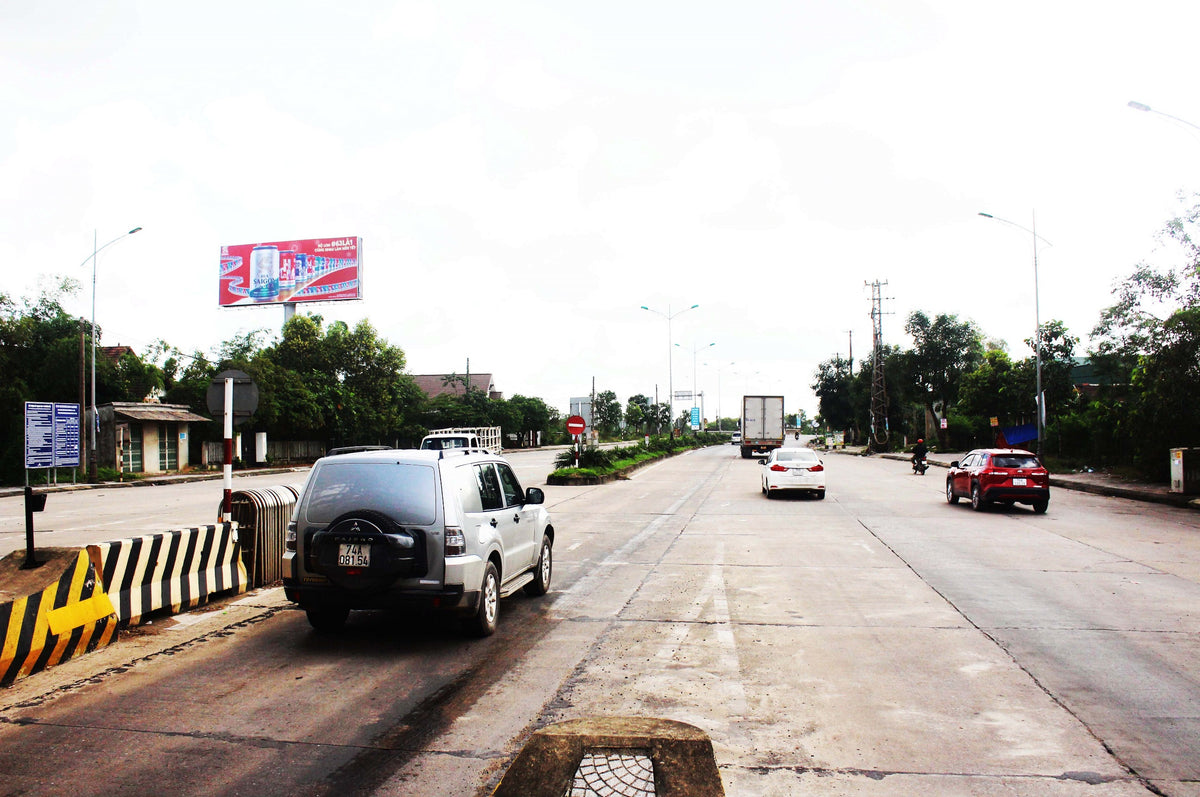 Toll station city Đông Hà, Vietnam