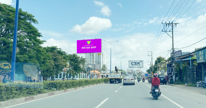 Pole Billboard, Toll station national highway 13 - Thuận An - Bình Dương, Binh Duong