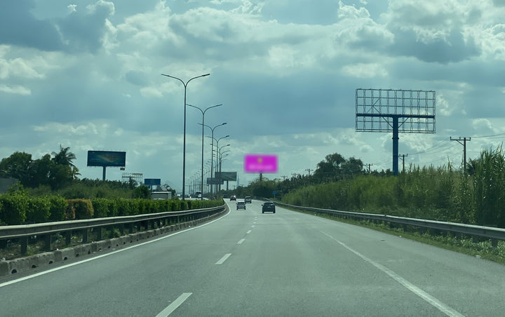 Pole Billboard, VT08 bridge Long Thành, expressway Long Thành - Dầu Giây, bridge Long Thành, Dong Nai
