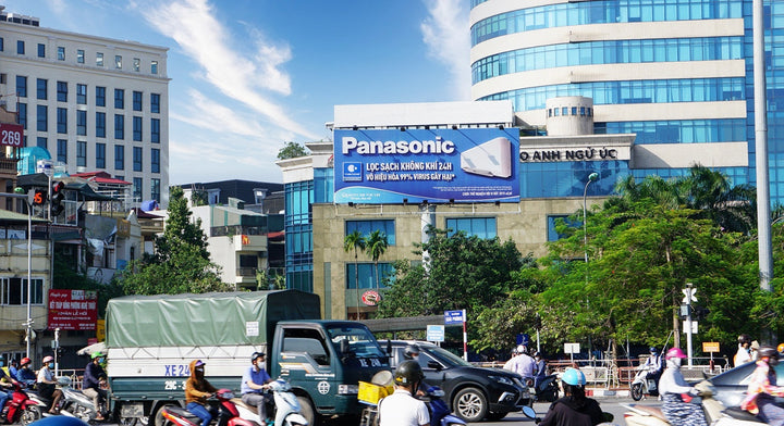 Pole Billboard, VT1 - parking lot Kim Liên - Giải Phóng - ward Kim Liên - Hà Nội, Hanoi