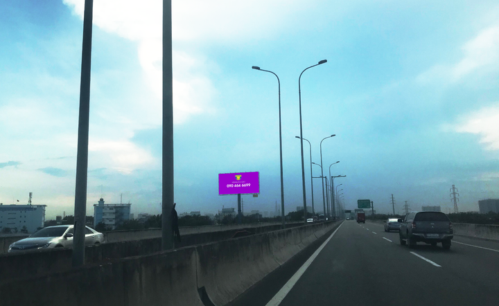 Pole Billboard, VT15 - HCM - Long Thành Dầu Giây, ward Phú Hữu, district 9, Ho Chi Minh City