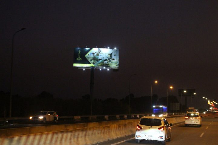 Pole Billboard, VT3, expressway Long Thành - Dầu Giây, bridge Long Thành, Dong Nai