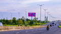 Pole Billboard, VT30 - traffic island interchange QL54, bridge foot Vàm Cống, commune Lai Vung, Dong Thap