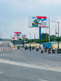 Pole Billboard, VT6 - access road to terminal T3 TSN, Tân Bình, Ho Chi Minh City