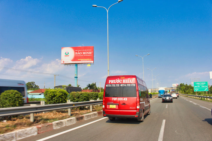 Pole Billboard, VT6, expressway Long Thành - Dầu Giây, interchange QL51, Dong Nai