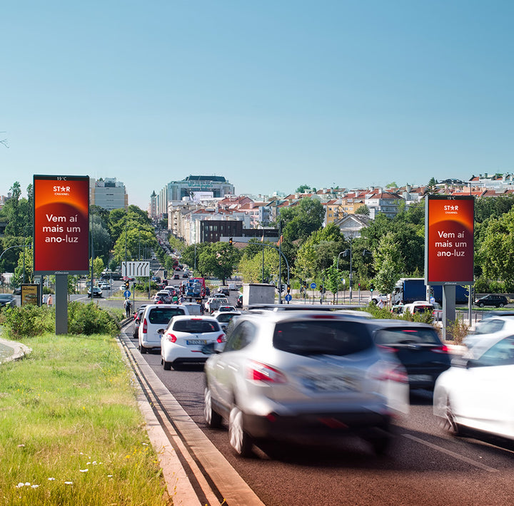 Premium LED Sky 8 sqm Avenida dos Combatentes (Avenida Santos Dumont) Screen 1, Lisbon