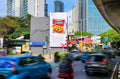 Satrio billboard, South Jakarta, Indonesia