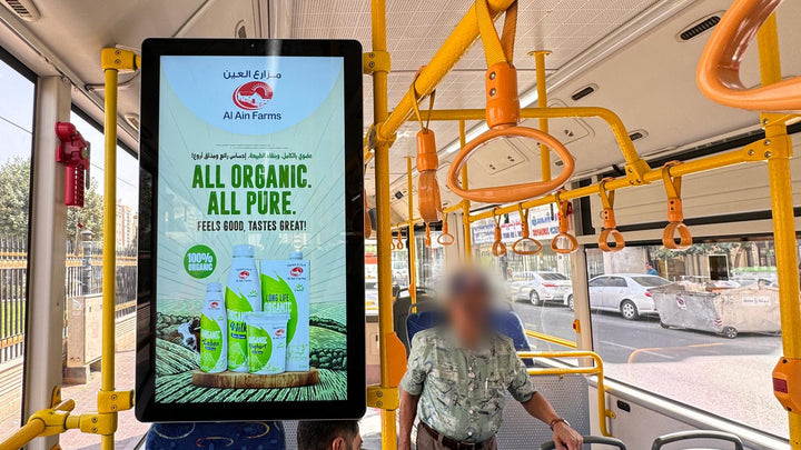 In-Bus Digital Screens, Dubai