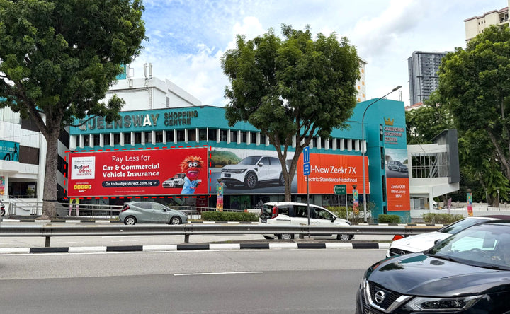 Alexandra Intersection AYE Frontlit Billboard, Singapore
