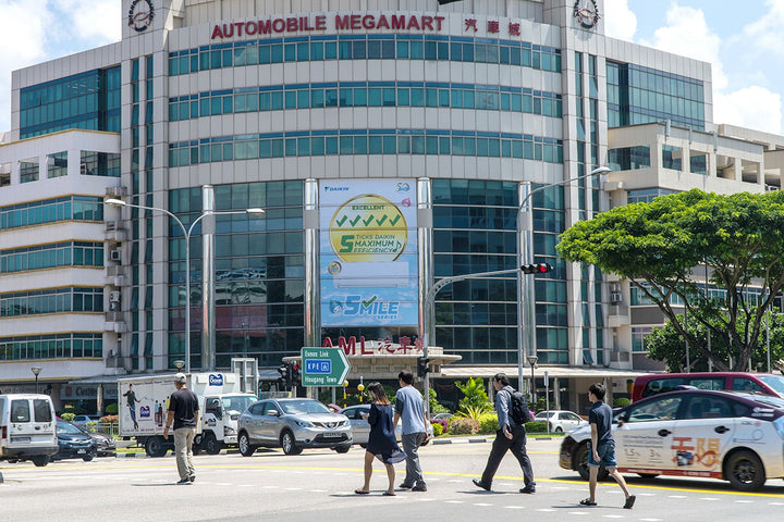 Automobile Megamart Graphic Display, Singapore