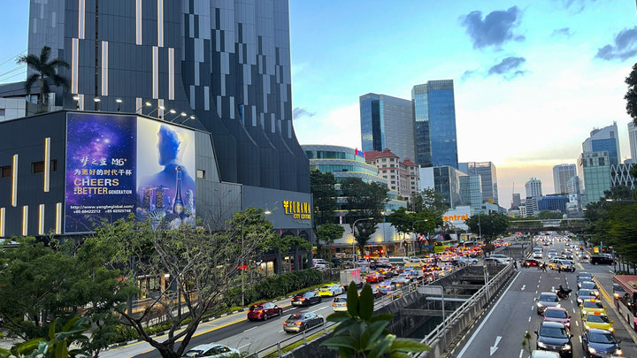 CBD Gateway B Frontlit Billboard, Singapore