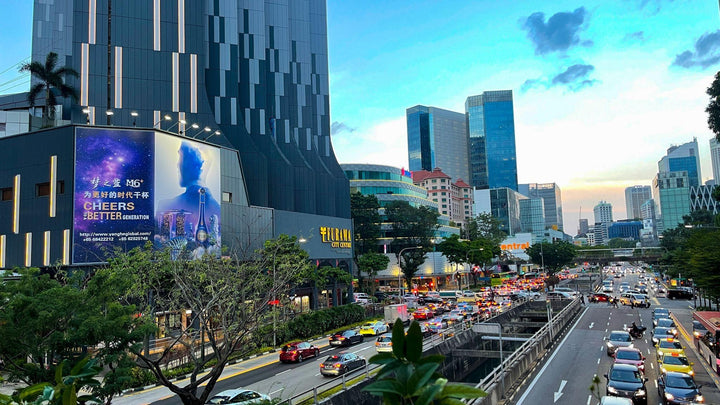 CBD Gateway B Frontlit Billboard, Singapore