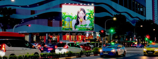 City Axis Frontlit Billboard, Singapore