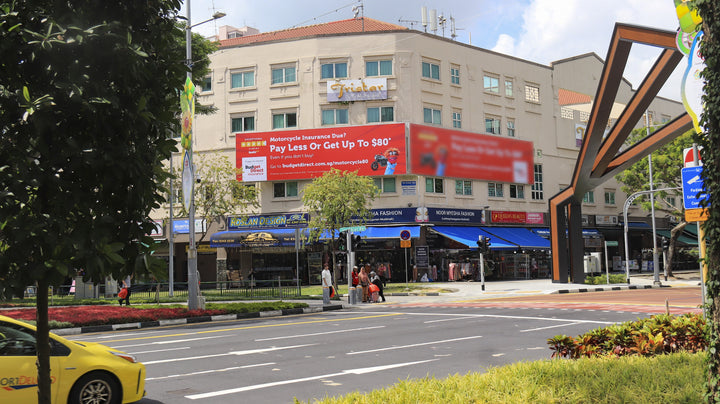 Geylang Serai Cultural Gateway Left Backlit Billboard, Singapore