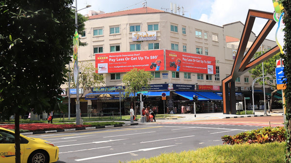 Geylang Serai Cultural Gateway Left Backlit Billboard, Singapore