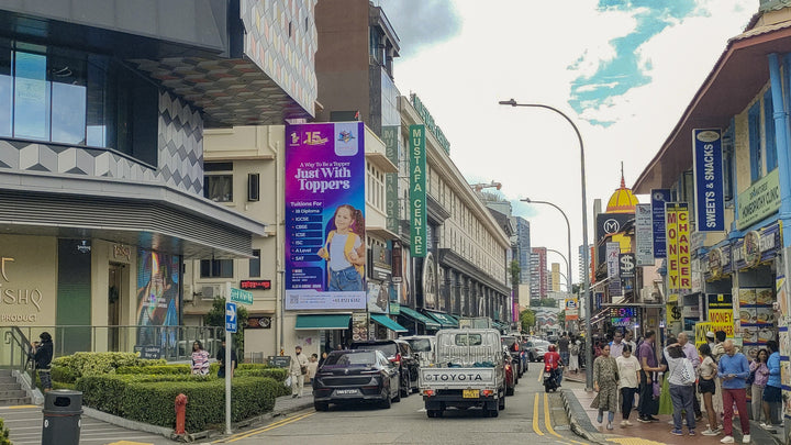 Little India Cultural Gateway Backlit Billboard, Singapore